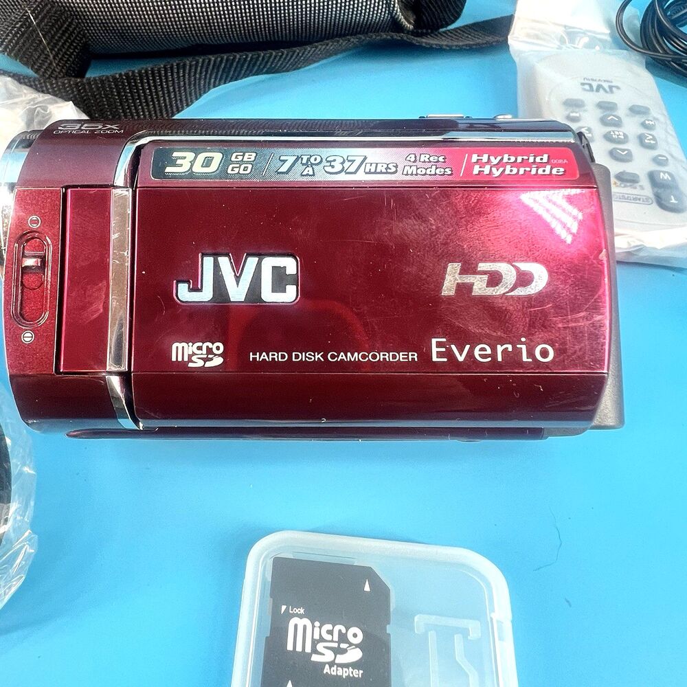 JVC Everio GZ-MG330 HD Handheld 30GB HDD Camcorder. Complete - Picture 8 of 11